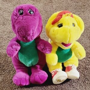 BARNEY 1992 &  BJ 1994 Vintage PLUSH Excellent Condition